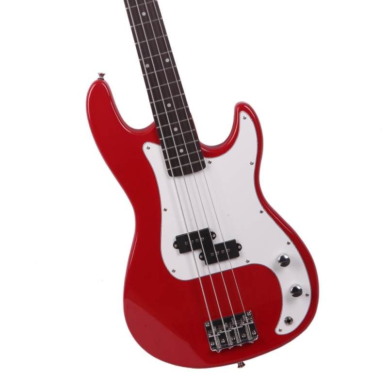 Glarry GP Electric Bass Guitar White Black Red Yellow Blue Sunset ...