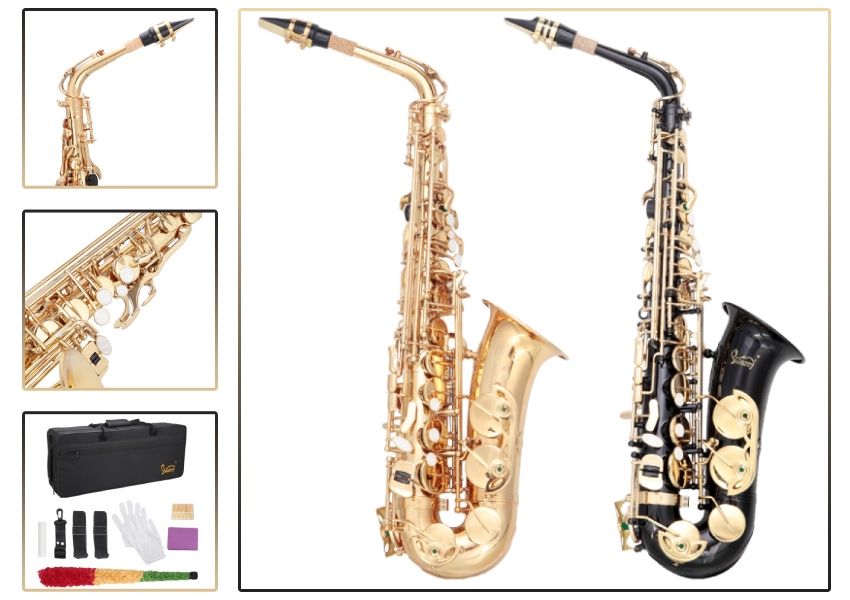 Glarry E Flat Alto Saxophone IN STOCK! - Glarrymusic.com