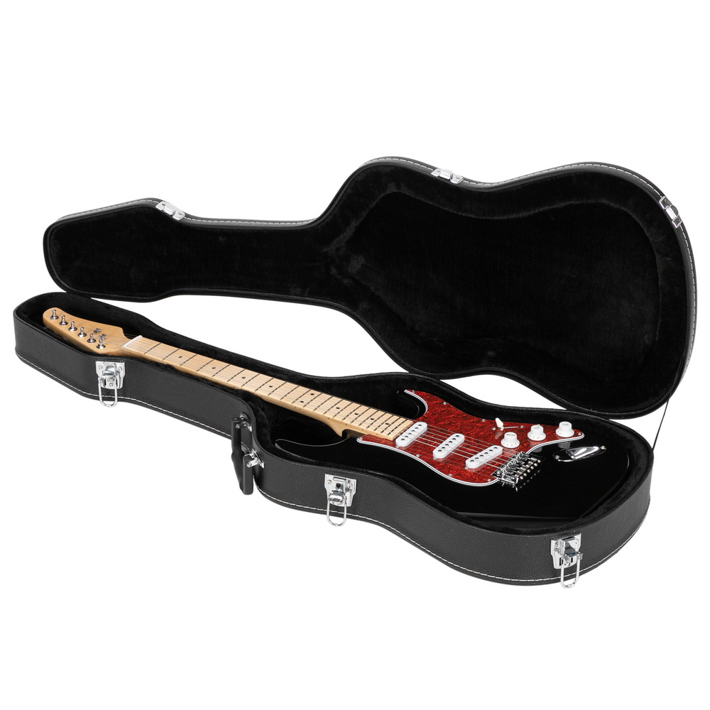 Glarry GST GTL Economical Electric Guitar Flat Surface Hard Shell Case with Lock Glarrymusic